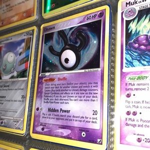 unown 2005 pokemon card